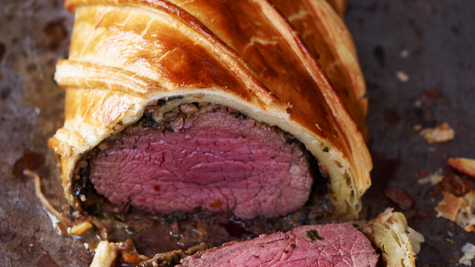 Filet im Blätterteigmantel